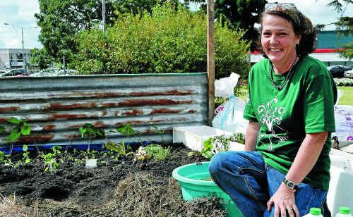 Nadine Stephenson extols the virtues of homegrown produce. Nadine Stephenson extols the virtues of homegrown produce.